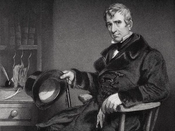 William Henry Harrison 1773 To 1841. 9Th President Of The United States. From Painting By Alonzo Chappel