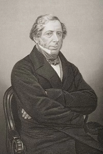 William Henry Wilson, 11Th Lord Berners, 1797-1871. Engraved By D. J. Pound From A Photograph By Mayall. From The Book The Drawing-Room Portrait Gallery Of Eminent Personages Published In London 1859