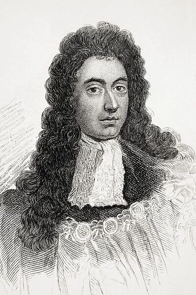 William Iii King Of England Scotland And Ireland 1650-1702 Aka William Of Orange From Old Englands Worthies By Lord Brougham And Others Published London Circa 1880 s