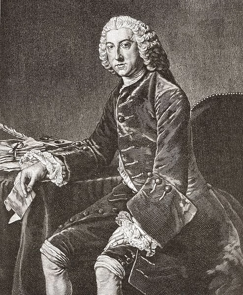 William Pitt, 1St Earl Of Chatham, 1708 To 1778. British Whig Statesman And Prime Minister Of Great Britain. From The Book Short History Of The English People By J. R. Green, Published London 1893