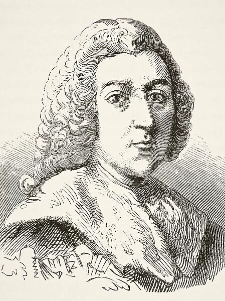 William Pitt The Elder 1St Earl Of Chatham 1708 To 1788. British Statesman And Twice Prime Minister. From The National And Domestic History Of England By William Aubrey Published London Circa 1890