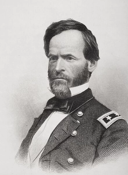William T. Sherman 1820 To 1891. Union General Is American Civil War