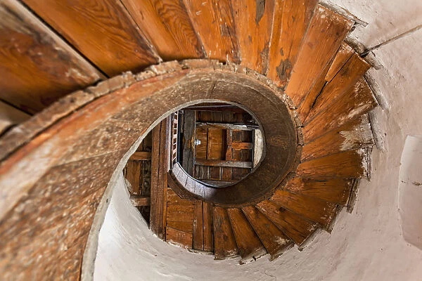 Winding Stairs, Upnor Castle; Kent, England