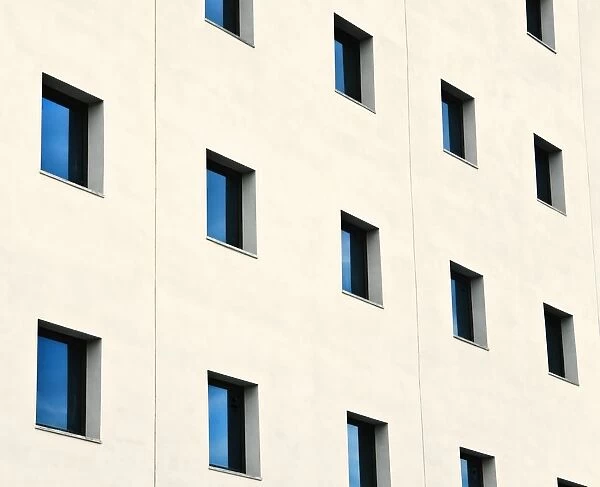 Windows In An Office Building