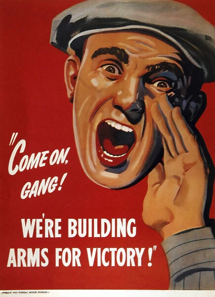 World War Two Propaganda, General Motors, circa 1942