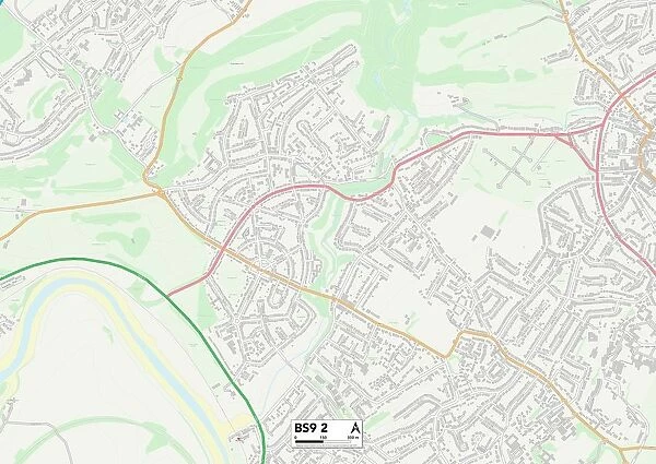Bristol BS9 2 Map