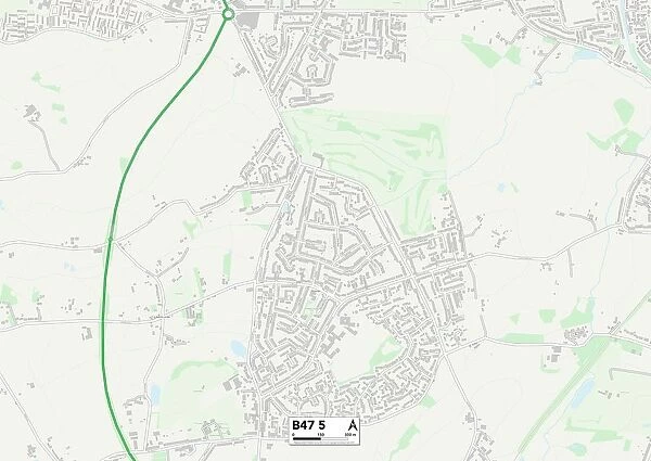 Bromsgrove Worcestershire B47 5 Map