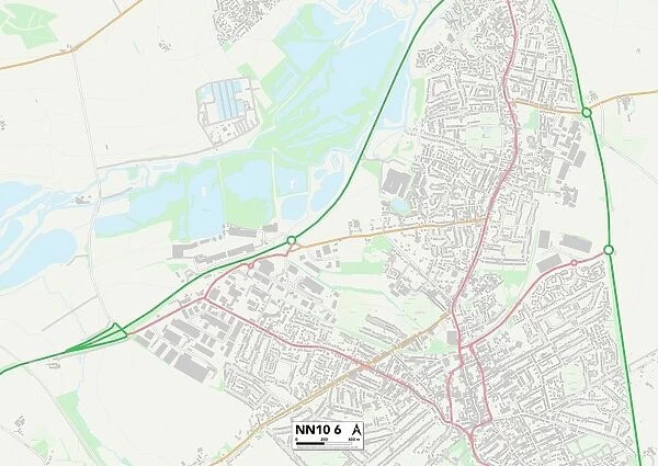 East Northamptonshire NN10 6 Map