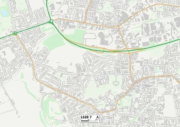 Leeds LS28 7 Map