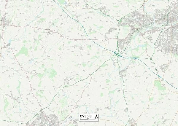 Warwick CV35 8 Map