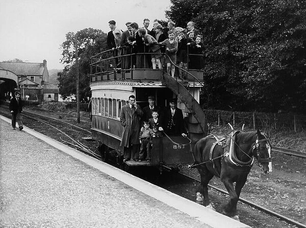 Fintona Horse Tram circa 1935