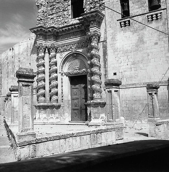 Portal of the Church of of Annunziata in Palazzolo Acride