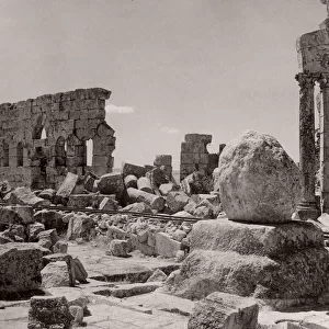 1843 - Syria - church of St Simeon Stylites near Aleppo