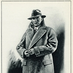 Advert for Aquascutum coats 1930