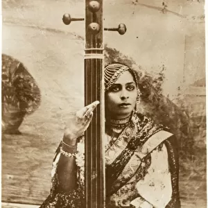 Agra, India - Sitar player