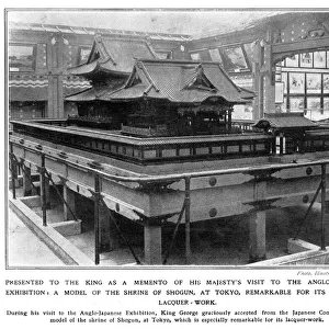 Anglo-Japanese exhibition, Taitokuin Mausoleum model