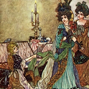 Black. Cinderella. Charles Folkard. c. 1923. jpg