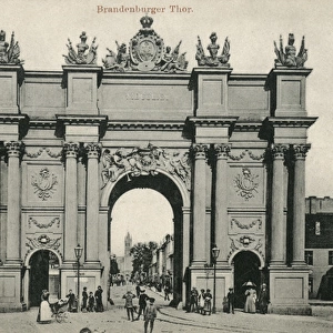 Brandenburg Gate, Luisenplatz, Potsdam, Germany