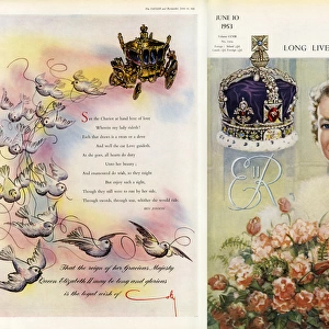Celebrating the coronation of Queen Elizabeth II