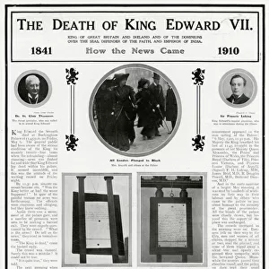 Death of King Edward VII 1910