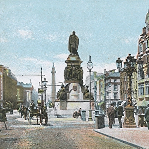 Dublin, Sackville Street - Statue of O Connell
