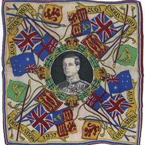 Edward VIII Coronation handkerchief