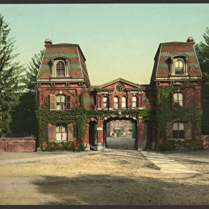 The entrance, Vassar College
