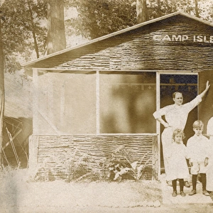 Family group, Camp Isler, USA