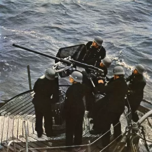 Flak Gun on Patrol Boat