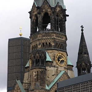 Germany. Berlin. Kaiser Wilhelm Memorial Church. 1891-1895