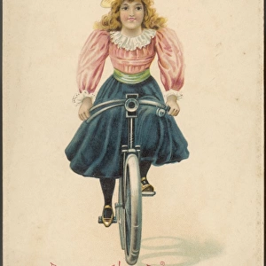 Girl on Bike