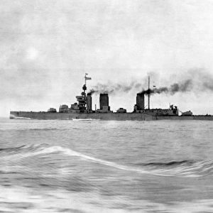 HMS Lion, British battlecruiser, WW1