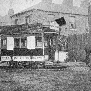 Last horse-drawn tram, Hull