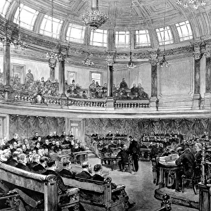 London County Council Meeting, 1890