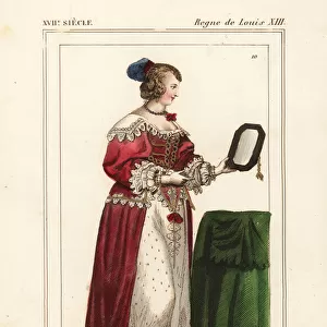 Louise Motier de Lafayette, 1618-1665, French courtier