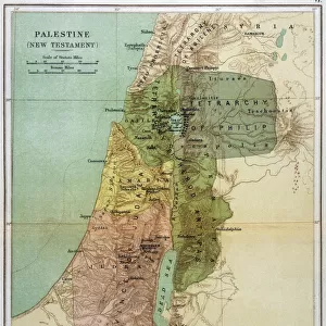Map / Asia / Palestine / Bible
