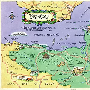 Map - Somerset & Avon