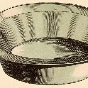 Metal Bowl Date: 1880