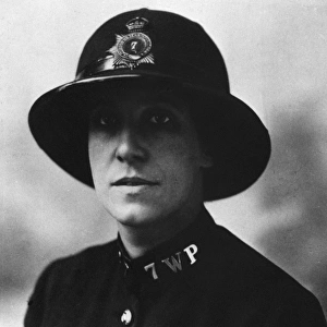 Metropolitan Police officer in late 1920s uniform