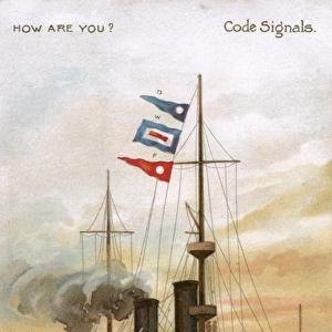 Naval Signals - Commercial Code Signalling - How are you?