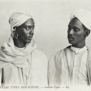 Two Nubian men - Egypt