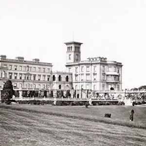 Osborne House, royal residence, Isle of Wight, c. 1870 s