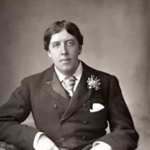Oscar Wilde portrait, c. 1890