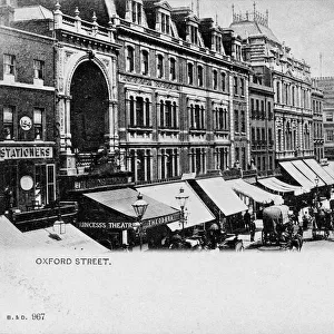 Oxford Street and Princess Theatre, London W1