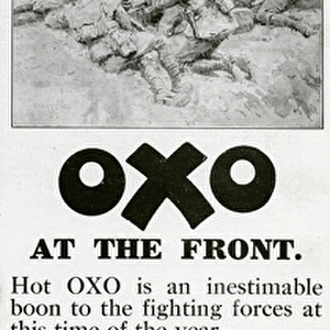 Oxo advertisement, WWI