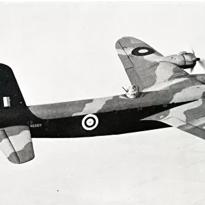 RAF Short Stirling Heavy Bomber Aircraft, WW2