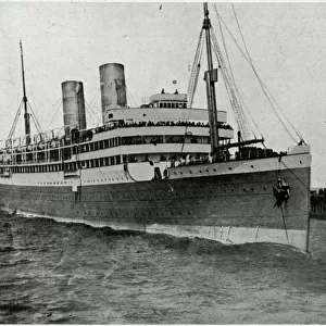 The Royal Edward liner - sunk at the Dardanelles
