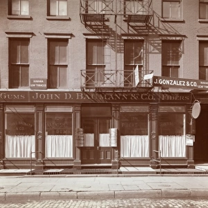 Shop front, New York