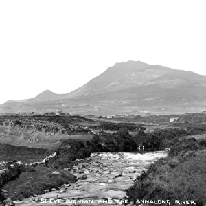 Slieve Bignian and the Annalong River