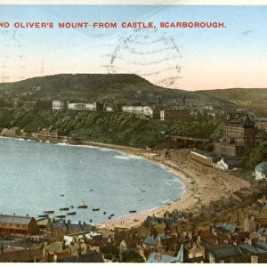South Bay & Olivers Mount, Scarborough, Yorkshire